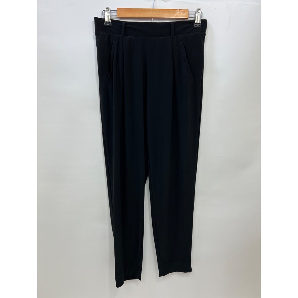 WHITE HOUSE BLACK MARKET Tapered Ankle Black Dress Pants Women's Size XS